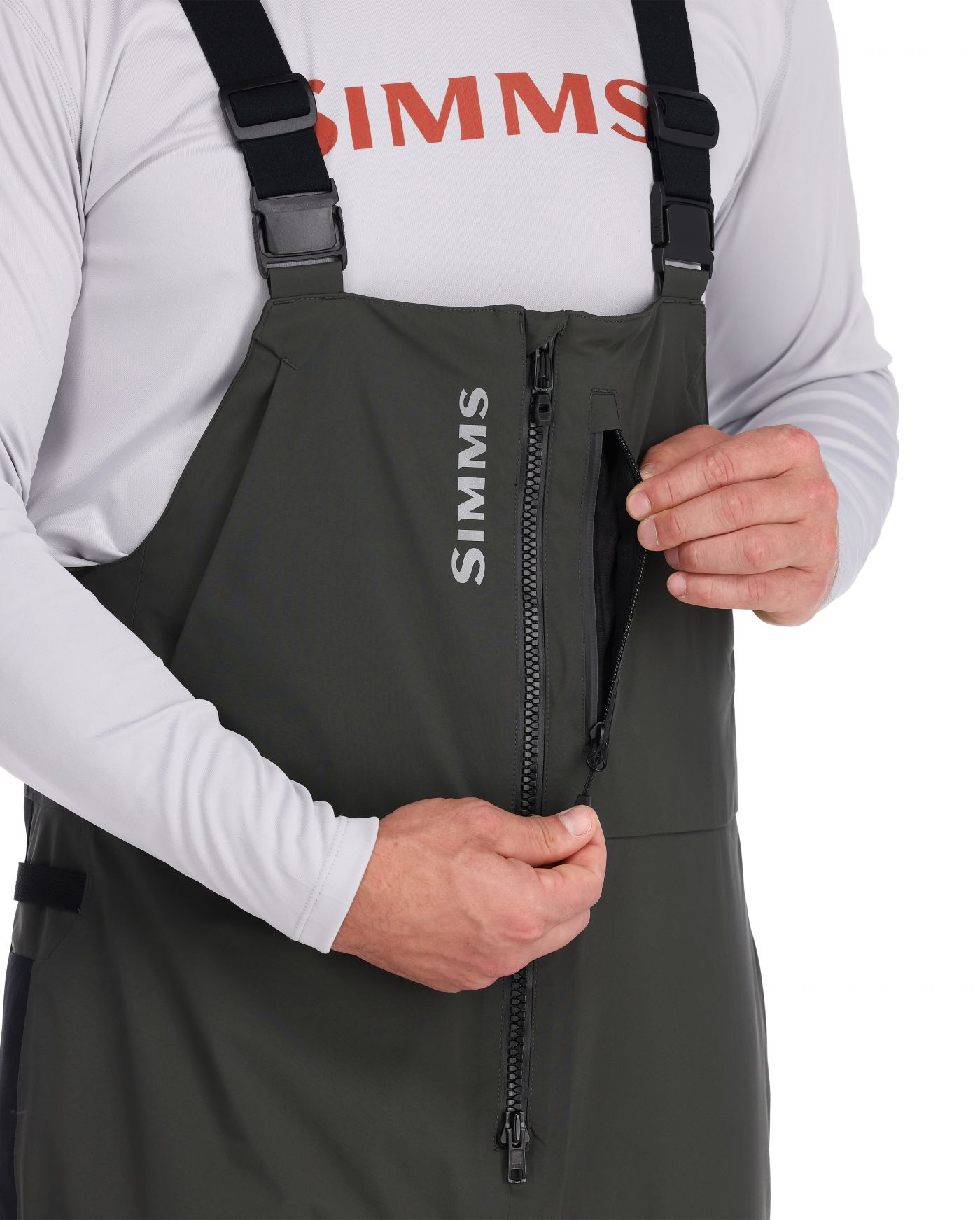 Simms Men's Guide Insulated Fishing Bibs